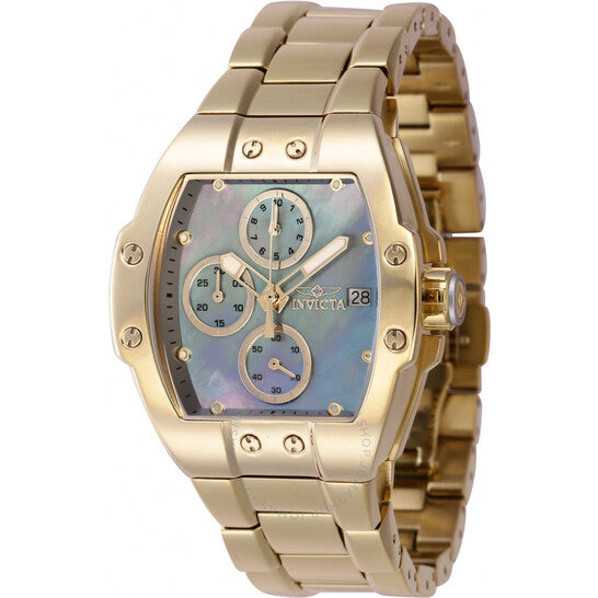 Invicta, S1 Rally Chronograph Quartz Platinum Dial Ladies Watch