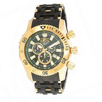 Sea Spider Chronograph Black Dial Men's Watch