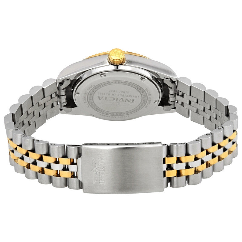 Specialty Black Dial Two-tone Ladies Watch
