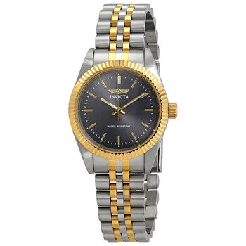 Specialty Black Dial Two-tone Ladies Watch