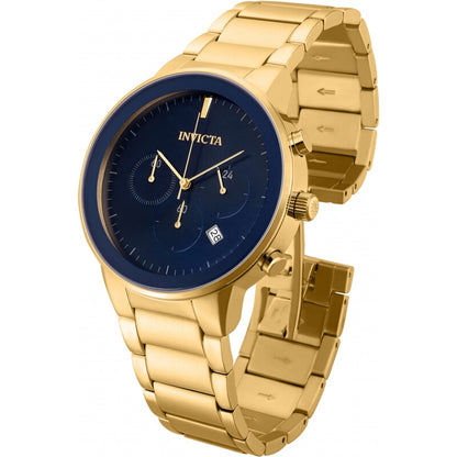 Specialty Chronograph Quartz Blue Dial Men's Watch