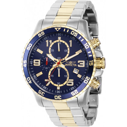 Specialty Chronograph Quartz Blue Dial Men's Watch