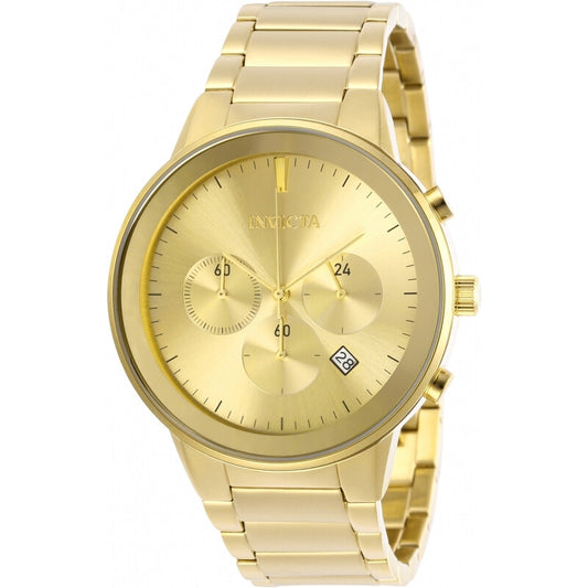 Specialty Chronograph Quartz Gold Dial Men's Watch