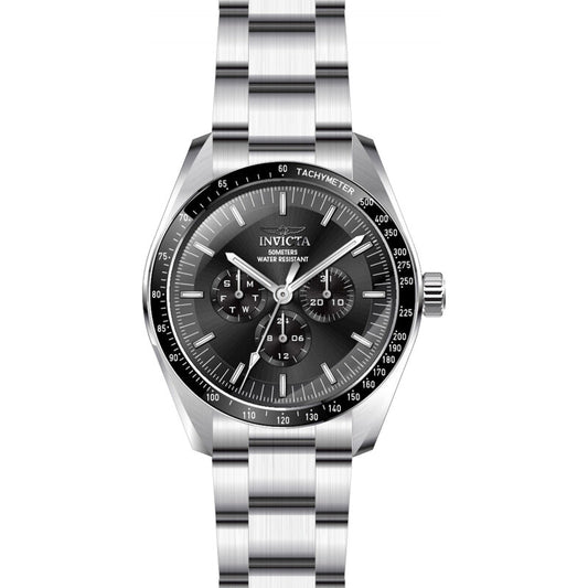 Specialty GMT Date Day Quartz Black Dial Men's Watch