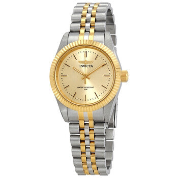 Specialty Gold Dial Two-tone Ladies Watch