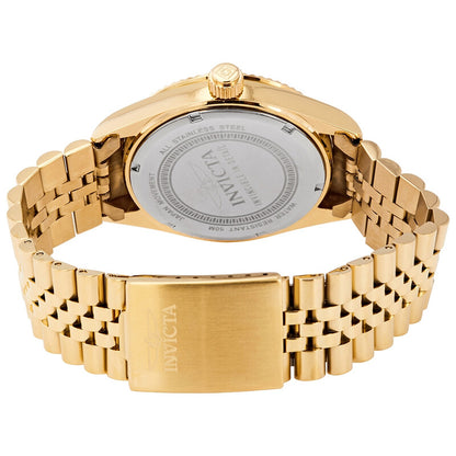 Specialty Gold Dial Yellow Gold-tone Men's Watch