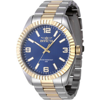 Specialty Quartz Blue Dial Men's Watch