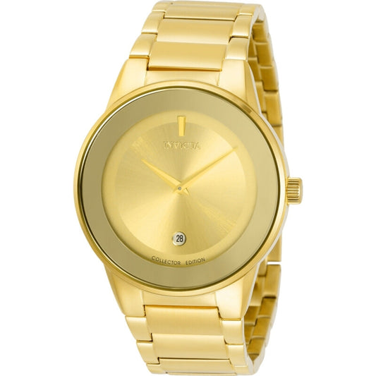 Specialty Quartz Gold Dial Men's Watch