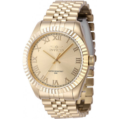 Specialty Quartz Gold Dial Men's Watch