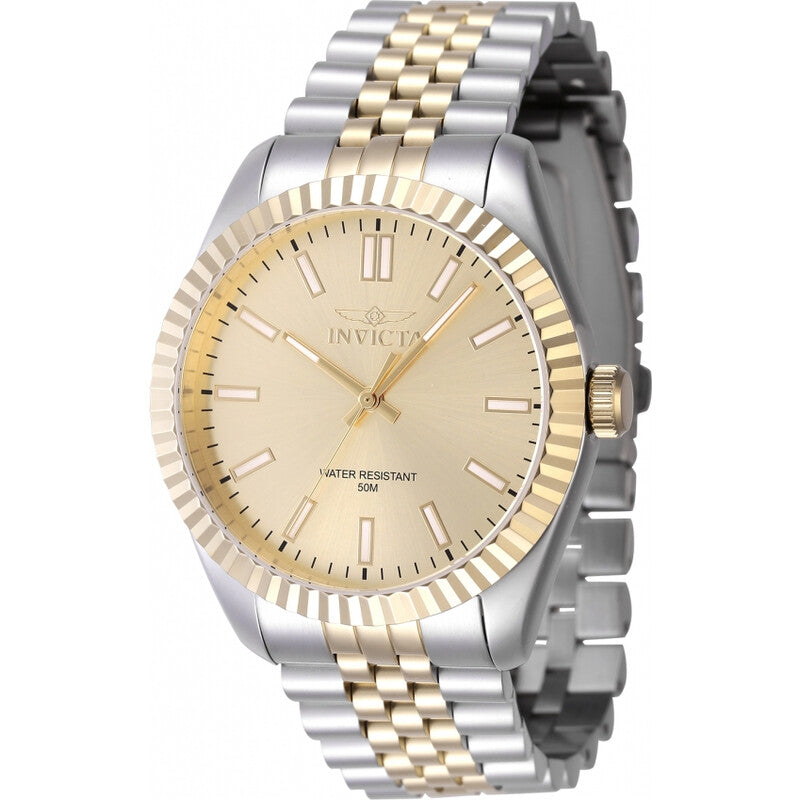 Specialty Quartz Gold Dial Men's Watch