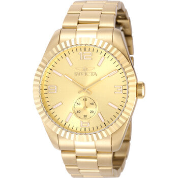 Specialty Quartz Gold Dial Men's Watch