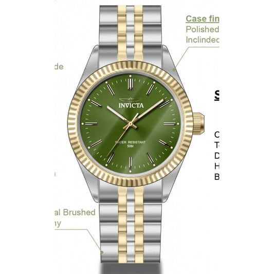 Specialty Quartz Green Dial Men's Watch
