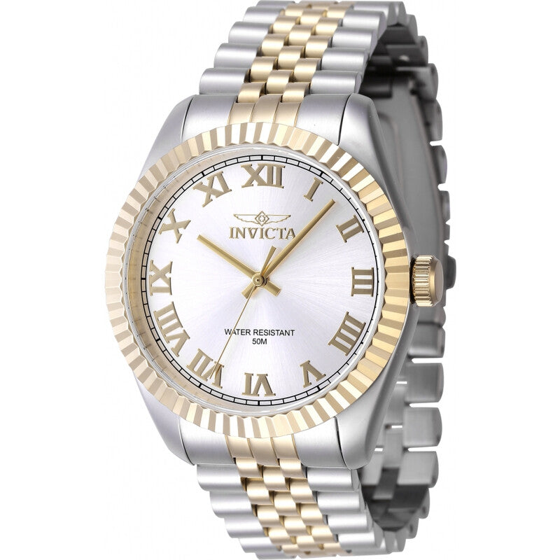 Specialty Quartz Silver Dial Men's Watch