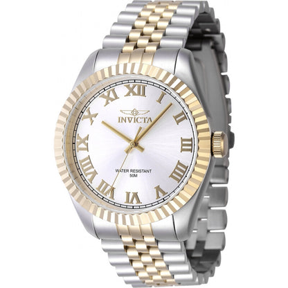 Specialty Quartz Silver Dial Men's Watch