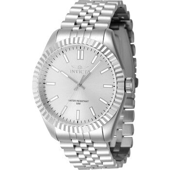 Specialty Quartz Silver Dial Men's Watch