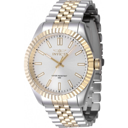 Specialty Quartz Silver Dial Men's Watch