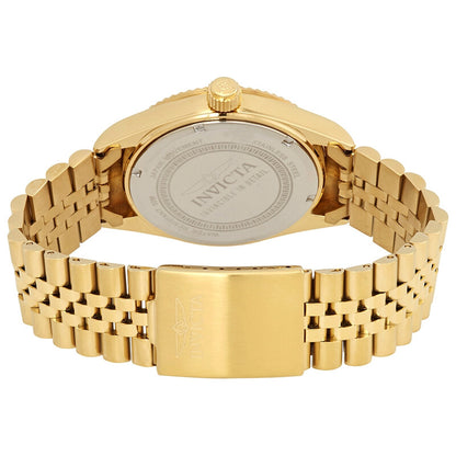 Specialty Silver Dial Yellow Gold-tone Men's Watch
