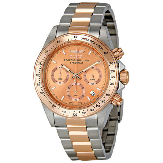 Speedway Chronograph Rose Sunray Dial Men's Watch