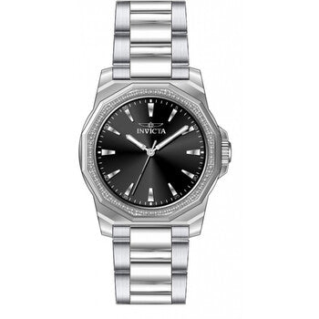 Speedway Quartz Crystal Black Dial Ladies Watch