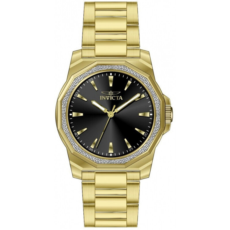 Speedway Quartz Crystal Black Dial Men's Watch