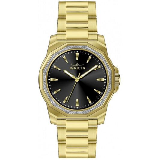 Speedway Quartz Crystal Black Dial Men's Watch