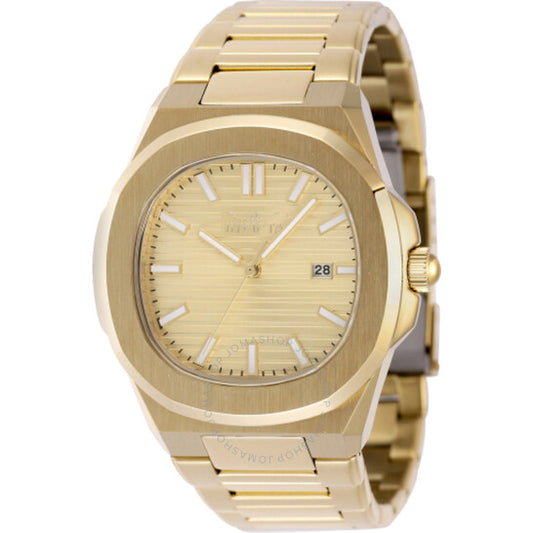 Invicta, Speedway Quartz Gold Dial Men's Watch