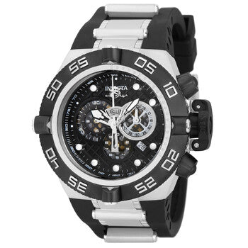 Subaqua Noma IV Black Dial Chronograph Stainless Steel Men's Watch