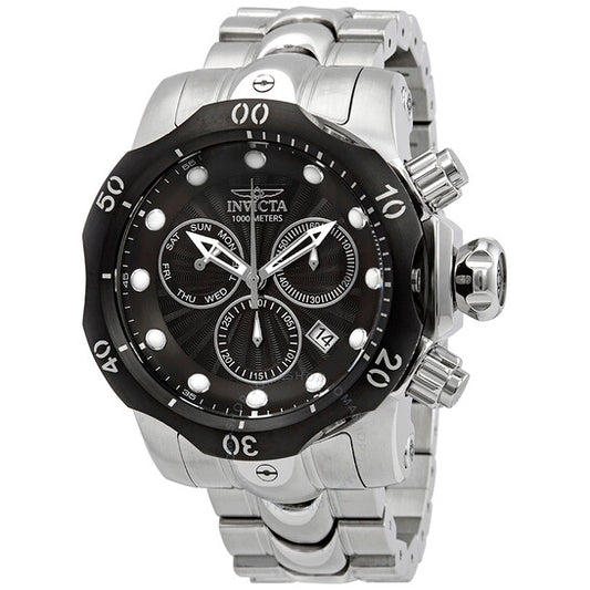 Invicta, Venom Chronograph Black Dial Men's Watch