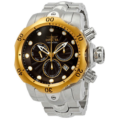 Invicta, Venom Chronograph Black Dial Men's Watch