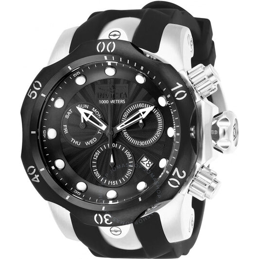 Invicta, Venom Chronograph Black Dial Men's Watch