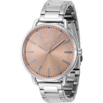 Wildflower Quartz Light Pink Dial Ladies Watch