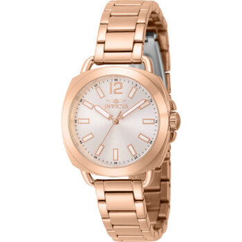 Wildflower Quartz Silver Dial Ladies Watch