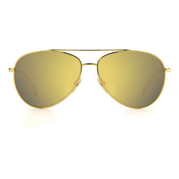 Brown Multilayer Yellow Pilot Ladies Sunglasses