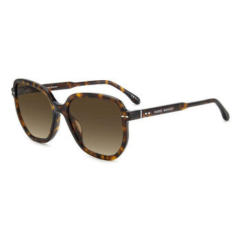Brown Shaded Geometric Ladies Sunglasses IM 0097G/S 0086/HA 57