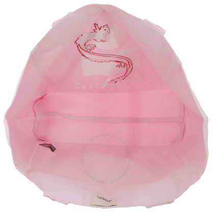 Isabel Marant, Ladies Pink Yenky Logo-Embroidered Small Tote Bag