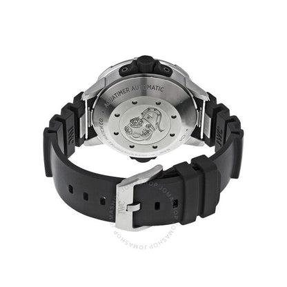 ساعة IWC Aquatimer Automatic 2000 للرجال بمينا أسود