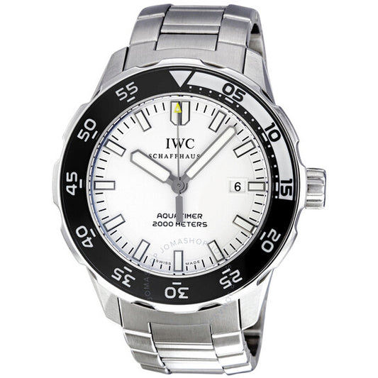 IWC, Aquatimer Automatic 2000 White Dial Stainless Steel Men's Watch 3568-09