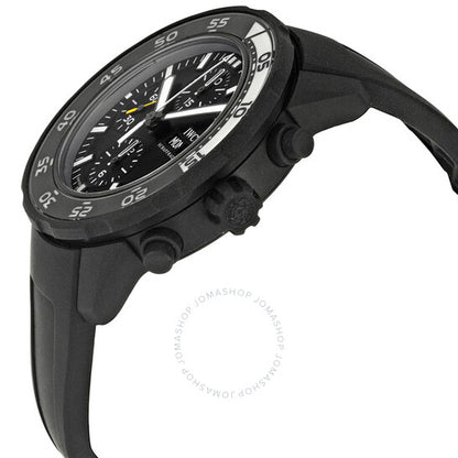 IWC, Aquatimer Automatic Chronograph Black Rubber Men's Watch 3767-05