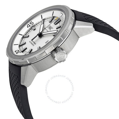 IWC, Aquatimer Automatic Silver Dial Black Rubber Men's Watch
