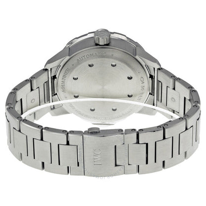 IWC, Aquatimer Black Dial Stainless Steel Men's Watch