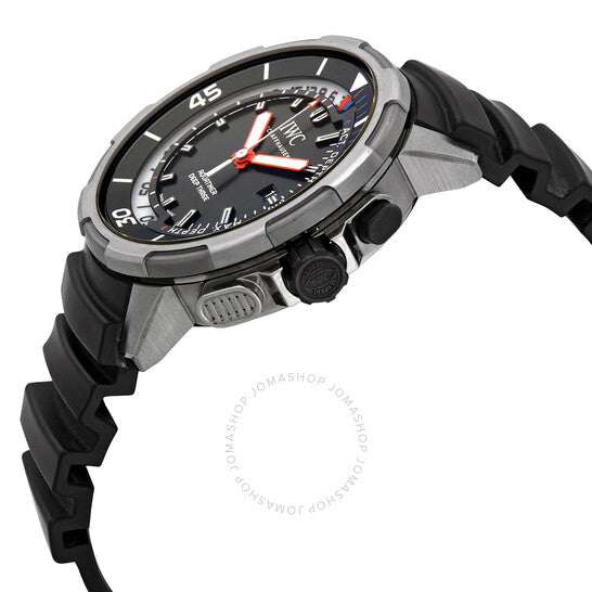 IWC, Aquatimer Deep Three Automatic Black Dial Men's Watch