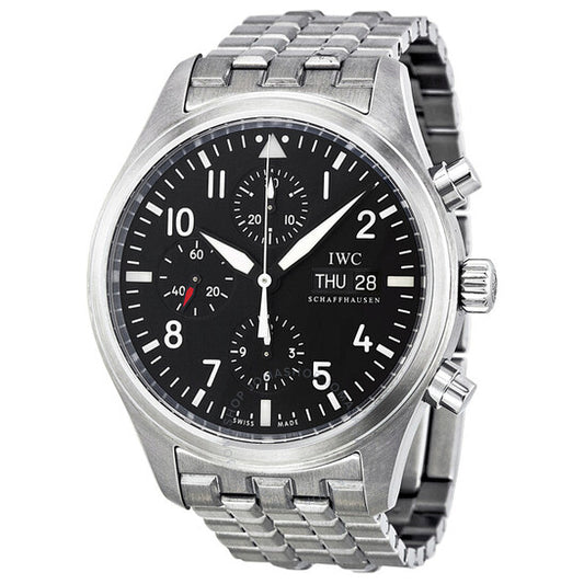 IWC, Classic Pilot Chrono Automatic Steel Men's Watch 3717-04