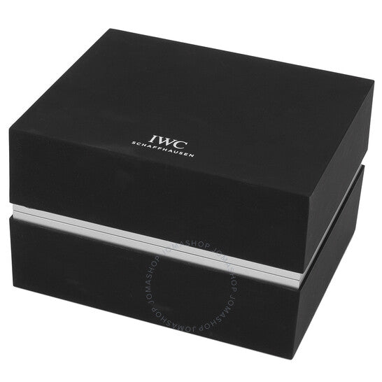 IWC, Da Vinci Black Dial Black Leather Men's Watch