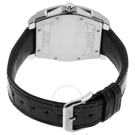 IWC, Da Vinci Black Dial Black Leather Men's Watch