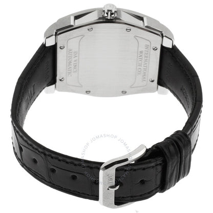 IWC, Da Vinci Black Dial Black Leather Men's Watch
