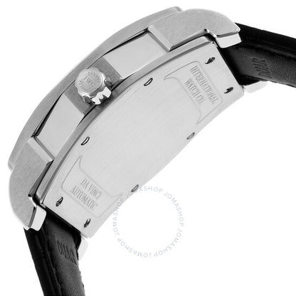 IWC, Da Vinci Black Dial Black Leather Men's Watch