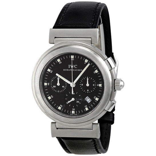 IWC, Da Vinci SL Black Dial Chronograph Men's Watch