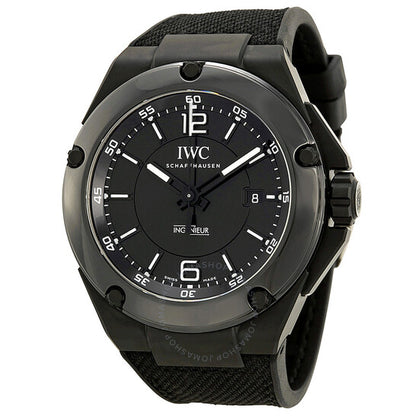 ساعة IWC Ingenieur أوتوماتيكية AMG للرجال من السيراميك الأسود
