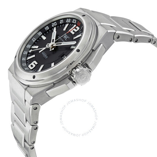 IWC, Ingenieur Black Dial Stainless Steel Men's Watch