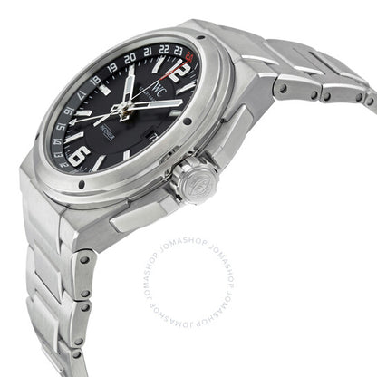 IWC, Ingenieur Black Dial Stainless Steel Men's Watch